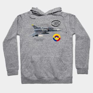 kfir fighter aicraft design Hoodie